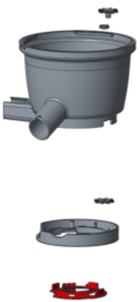 C9500/EVO820 [C77/C82 Drum Base 4 jaws(CCC)] SKU: 40674