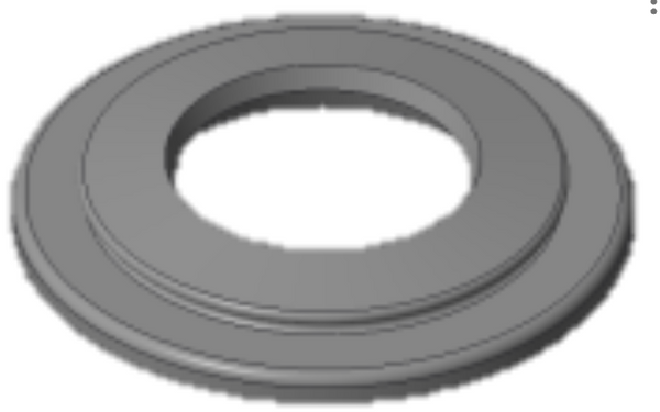 CS600/CS700/AUTO8 [RETAINER RUBBER(M51)(NBR70)] SKU: 41709