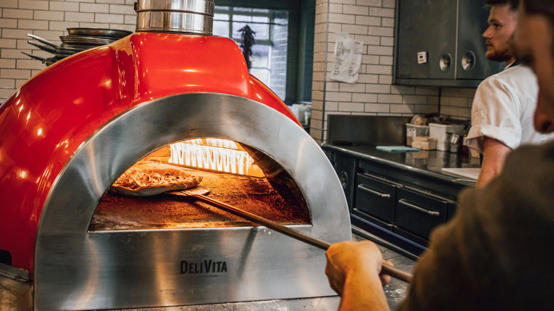 DeliVita Chef+ professzionális kültéri pizzakemence