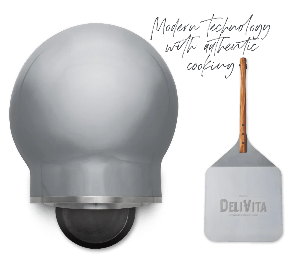 DeliVita Dual Fuel, gáz és fatüzelésű pizzakemencék