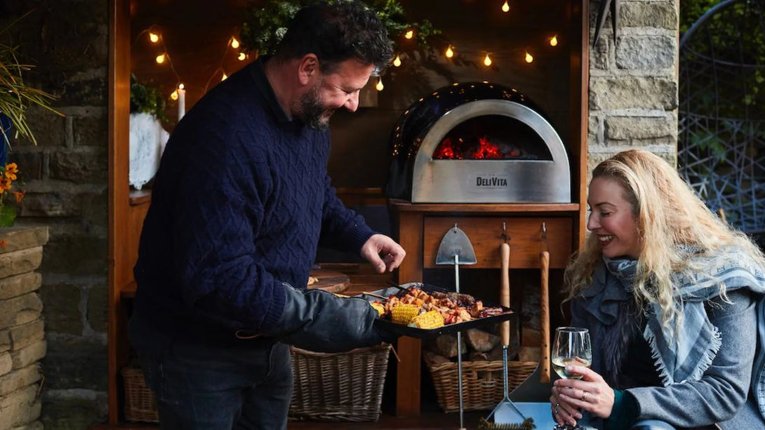 DeliVita Dual Fuel, gáz és fatüzelésű pizzakemencék