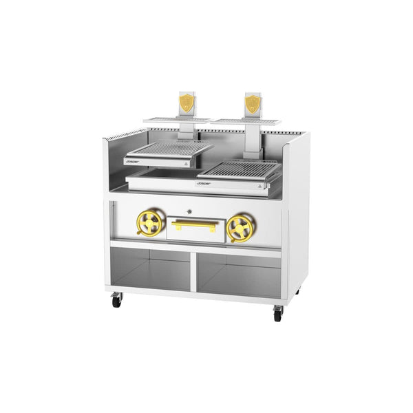 Josper PVJ-50-2-1-MB Dvojitý gril na drevené uhlie Basque 50 cm