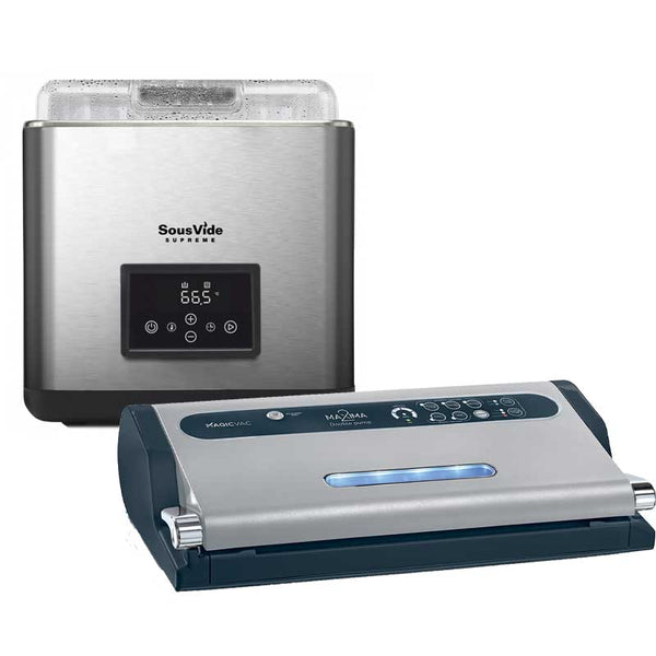 Sous Vide Supreme Touch 11L MAXIMA 2 vákuumgéppel és vákuumfóliával