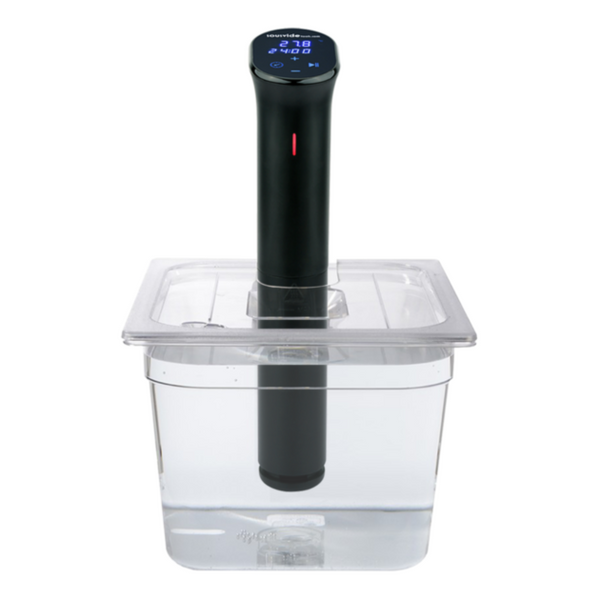Sous Vide sada – iVide 2.0 Wifi tyč + 12-litrová nádoba s pokrievkou