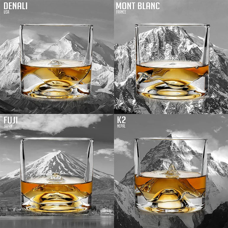 Liiton Fuji 2db-os Whiskey-s Pohár Szett