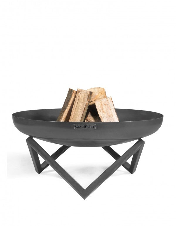 Záhradná ohnivá misa Cook King SANTIAGO – ručne vyrobená, hlboké ohnisko (60–100 cm)