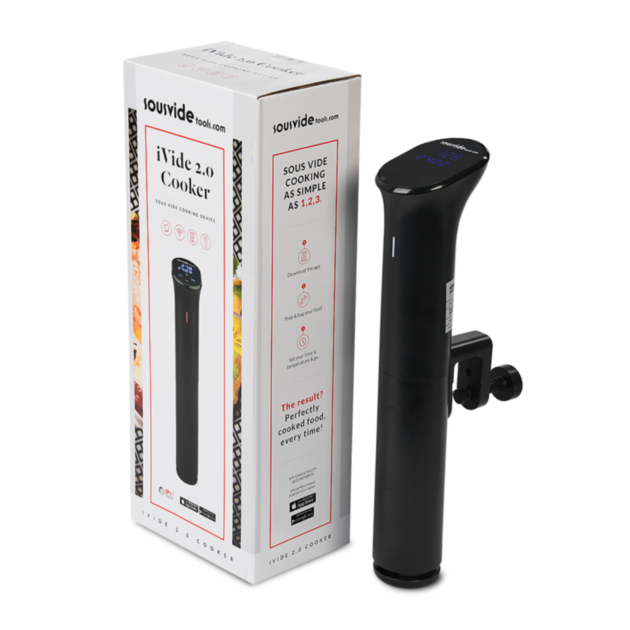 iVide 2.0 sous vide főző eszköz eredeti csomagolásban – okos, precíziós főzéshez

