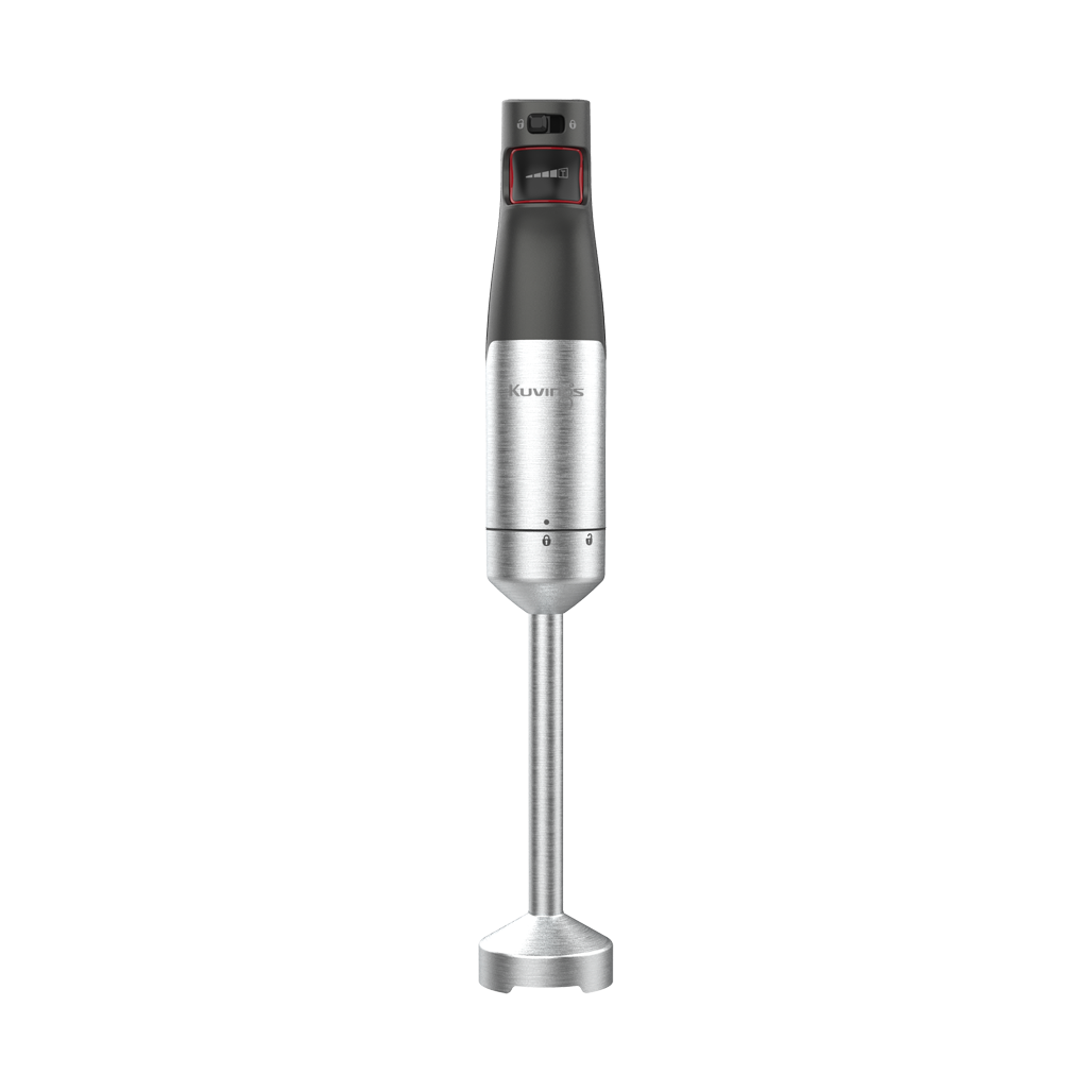 Hand Blender Grafitszürke szín, elölnézet – kompakt, 1000 W teljesítményű botmixer.