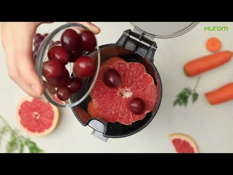 Hurom E30ST Slow Juicer (FEHÉR) – Gyümölcsprés bemutató videó