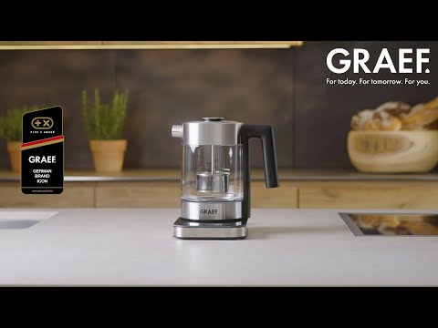 Graef WK350 vízforraló – vízforralás és teafőzés egy kancsóban - termékvideó