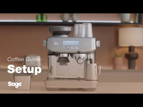 Sage The Barista Pro™ kávéfőző fekete SES878BTR videó