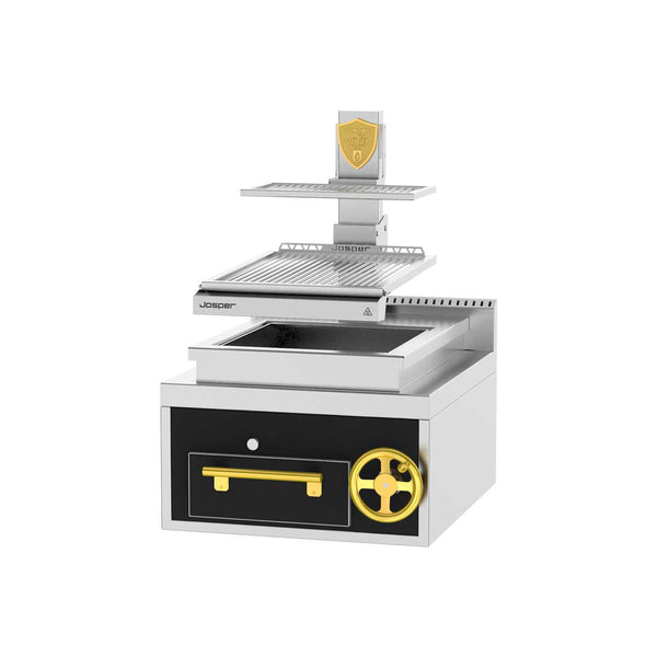 Josper PVJ-50-1-1-CT Samostatne stojaci gril na drevené uhlie Basque 50 cm