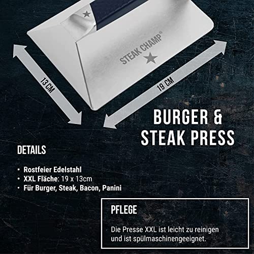 STEAK CHAMP Burger & Steak PRESS