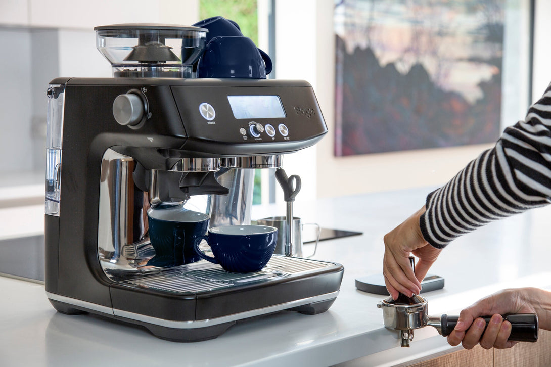 Sage The Barista Pro™ kávéfőző fekete inox - SES878BST