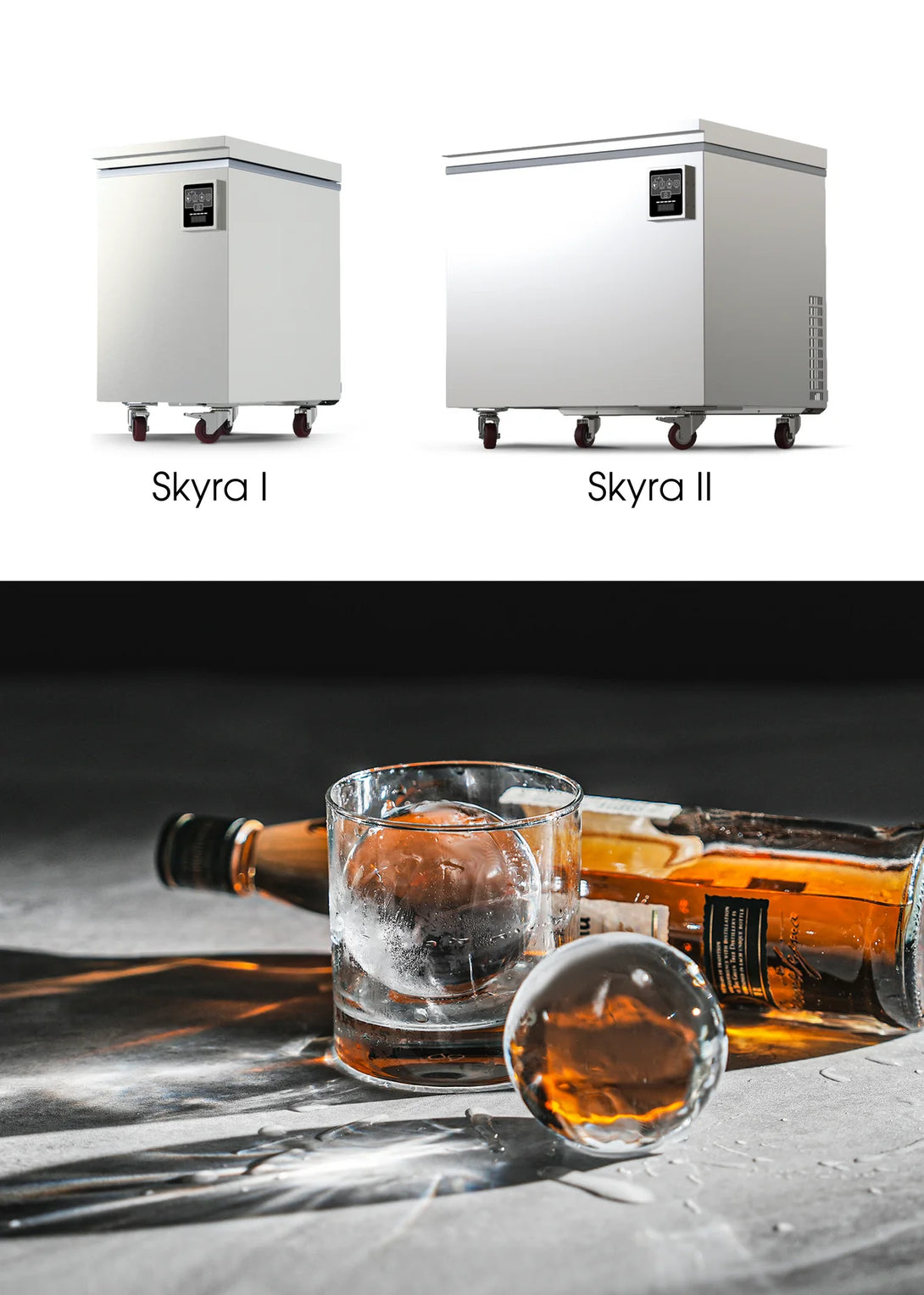 Skyra II kristálytiszta jégkészítő IMT-310